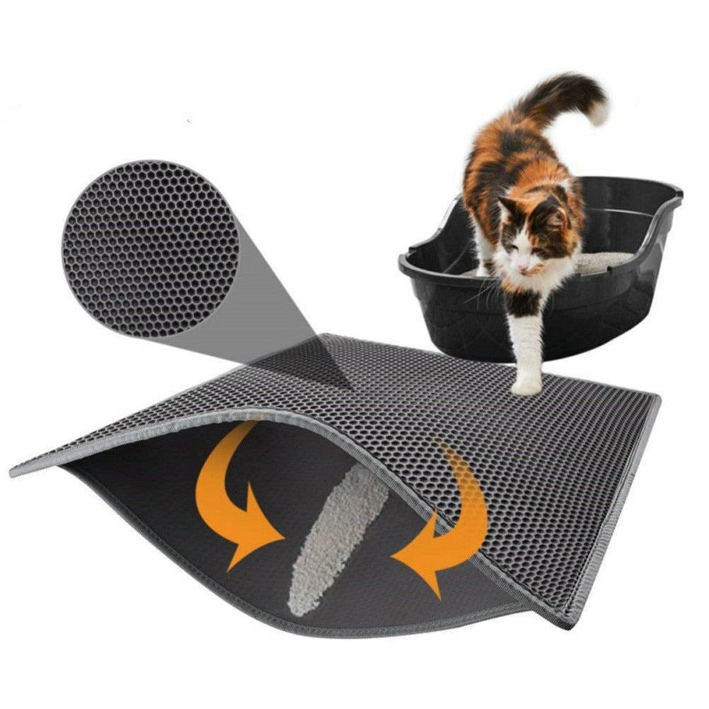 Auffangmatte für Katzenstreu von Puppydear
